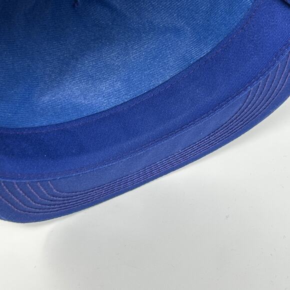 Vintage 80s LTFMP Dual EPP Hat Baseball Cap Ear Flap K Brand USA Snapback Blue - Picture 6 of 12